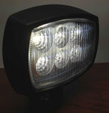 TRUCK OFF ROAD LED HIGH POWER LIGHT 9-56VDC ALUMINUM IP 66 FULL TILT 360° ROTATION 6LEDS X 3WATT MULTI VOLT