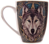 Pacific Giftware 4" Wilde One Wolf New Bone China Porcelain Coffee Drink Mug