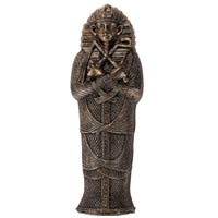 Pacific Giftware Ancient Egyptian Artifact Collectible King TUT Sarcophagus Coffin w/Mummy Insert Figurine 5.5 Inch L