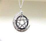 Lead-free pewter Necklace - Pentacle