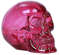 Pacific Giftware Purple Translucent Skull Collectible Home Decor Resin