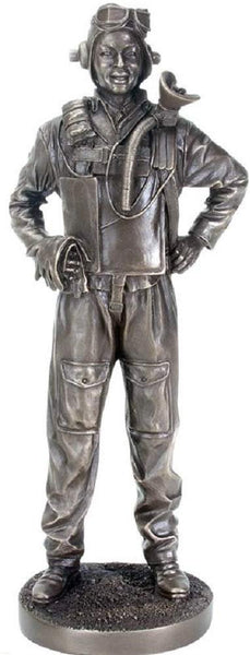 YTC Summit International, Inc. World War Two Airman Pilot Statue Figurine WWII Military Aircraft Decoration New