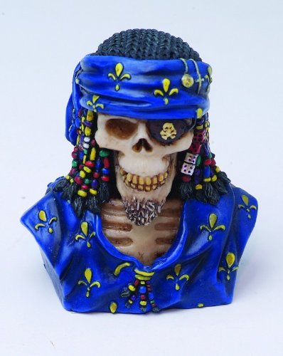 Buccanner Skull Bust Figurine