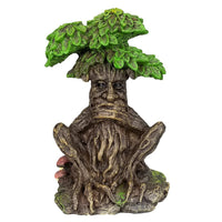 Botega Distributing Forest Spirit See Hear Speak No Evil Wise Greenman Figurines Set of Three Whispering Forest