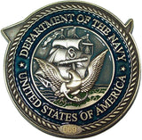 USN - Skull "STEW BURNER" Challenge Coin