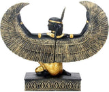 SUMMIT COLLECTION Ancient Egypt Black and Gold Maat Statuette
