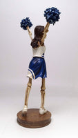 Still Cheering Skeleton Figurine