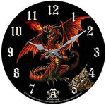 Theothalax Draconis Decorative Wall Clock Round Plate Diameter 13.5"