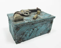 Pacific Giftware Pistol Shotgun with Casing Resin Trinket Box Bullet Storage Collectible Decor 5.75L x 3.5W Inch