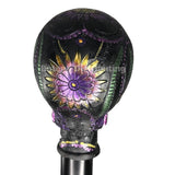 Day of Dead Día de Muertos Colorful Sugar Skull Head Decorative Walking Cane 36"