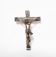 PTC 8.25 Inch Jesus on Crucifix Bronze Finish Religious Statue Figurine