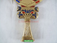 SUMMIT BY WHITE MOUNTAIN Egyptian Floral Mirror Collectible Flower Egypt Decoration Figure