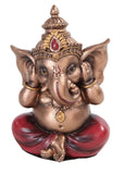 COLORFUL SEE HEAR SPEAK NO EVIL GANESHA EASTERN ENLIGHTENMENT LORD SCULPTURE