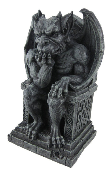 THE THINKER Medieval Gargoyle Statue Thinking