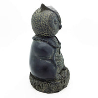 Pacific Giftware Owl Meditating Zen Buddha Statue Desk Top Decorative Figurine Gift