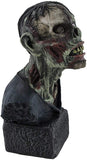 Gruesome Decomposing Zombie Bust Horror Accent Statue