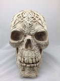 Large Celtic Skull 13"