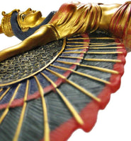 Winged Isis Egyptian Goddess of Motherhood and Magic Wall Hanging Deity