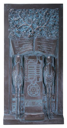 YTC Frank Lloyd Wright Stork Panel Plaque Design Wall Art Decoration