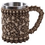 Skull Boneyard Ossuary Skull Beer Stein Tankard Skulls Gothic Decor Gift