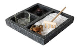 Pacific Giftware Zen Garden Enlightenment Set Meditation Use Home Office Decor Starter Kit