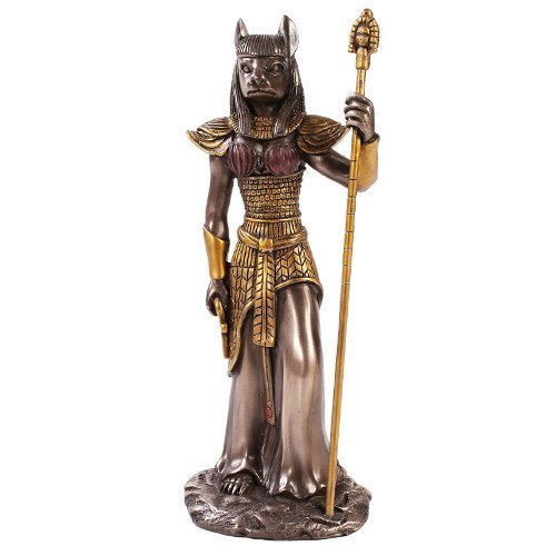 Egyptian Bastet Home Decor Statue Made of Polyresin