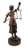 Lady Justice with Sword Figurine