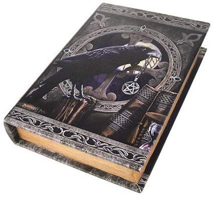 PTC 9.25 Inch Taslisman Book Rectangle Jewelry/Trinket Box Figurine