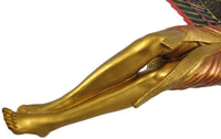 Winged Isis Egyptian Goddess of Motherhood and Magic Wall Hanging Deity