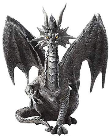 Pacific Giftware Black Checkmate Dragon Statue by Ruth Thomson Dragons Lair