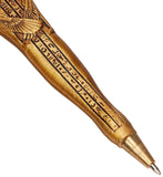YTC Summit Ancient Egyptian King TUT Gold Colored Pen (Set of 6 Similar Designs), Multi