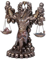 Pacific Giftware Ancient Egyptian Anubis God Miniature Statue Bronze Finish