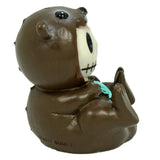 SUMMIT COLLECTION Furrybones Otto Signature Skeleton in Otter Costume Holding Clam