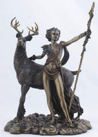 Moon Diana statue