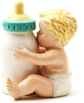 Baby With Bottle Attractives Salt Pepper Shaker Made of Ceramic