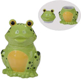 Glossy Ceramic Sculpted Cookie Jar Treat Candy Canister