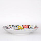 JAPAN COLLECTION Made in Japan Cat World Cute Cat Design Appetizer Salad Dessert Plate