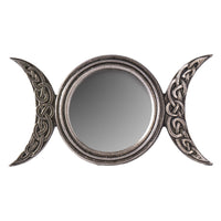 ALCHEMY ENGLAND DESIGN Triple Moon Figurine Mirror
