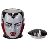 PACIFIC GIFTARE Halloween Vampire Dracula Bust Ceramic Cookie Jar