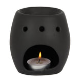 PAACIFIC GIFTWARE White Skull Aromatherapy Oil Burner Wax Warmer Tealight Holder