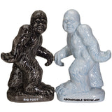 PACIFIC GIFTWARE Big Foot Ceramic Salt and Pepper Shakers Set