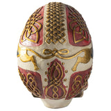 BOTEGA EXCLUSIVE Golden Celtic Lion Tribal Knot Tattoo Coat of Arms Red Skull Money Bank Figurine Coin