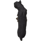 PACIFIC GIFTWARE Realistic Big Cat Black Panther Wildlife Leopard Cougar Decorative Resin figurine Statue