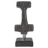PACIFIC GIFTWARE Norse Mythology Thor Hammer Sculpture Figurine Beer Tap Handle
