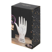 BOTEGA EXCLUSIVE Palmistry Symbols Fortune Telling Statue Ceramic Hand Figurine