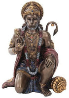 PACIFIC GIFTWARE Hanuman Mythological Indian Hindu God Resin Statue Figurine