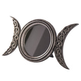 ALCHEMY ENGLAND DESIGN Triple Moon Figurine Mirror