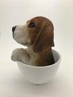PACIFIC GIFTWARE Adorable Teacup Pet Pals Puppy Collectible Figurine 5.75 Inches (Yorkie)