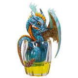 STANLEY MORRISON Fantasy Whiskey Dragon Collectible Figurine by Stanley Morrison 6.25"H