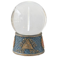PACIFIC GIFTWARE Masonic LED Ball Resin Figurine Statue Home Decor
